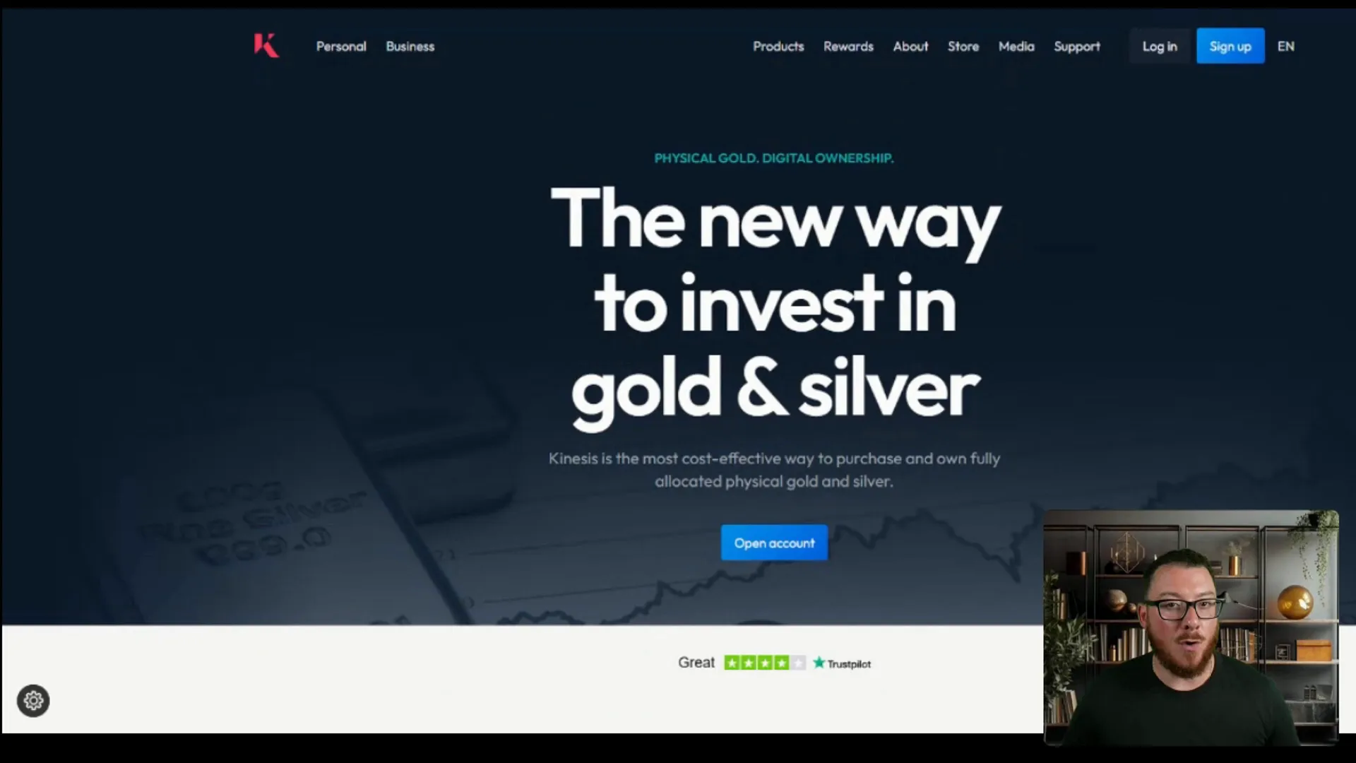 Kinesis Money ecosystem backed by physical gold and silver