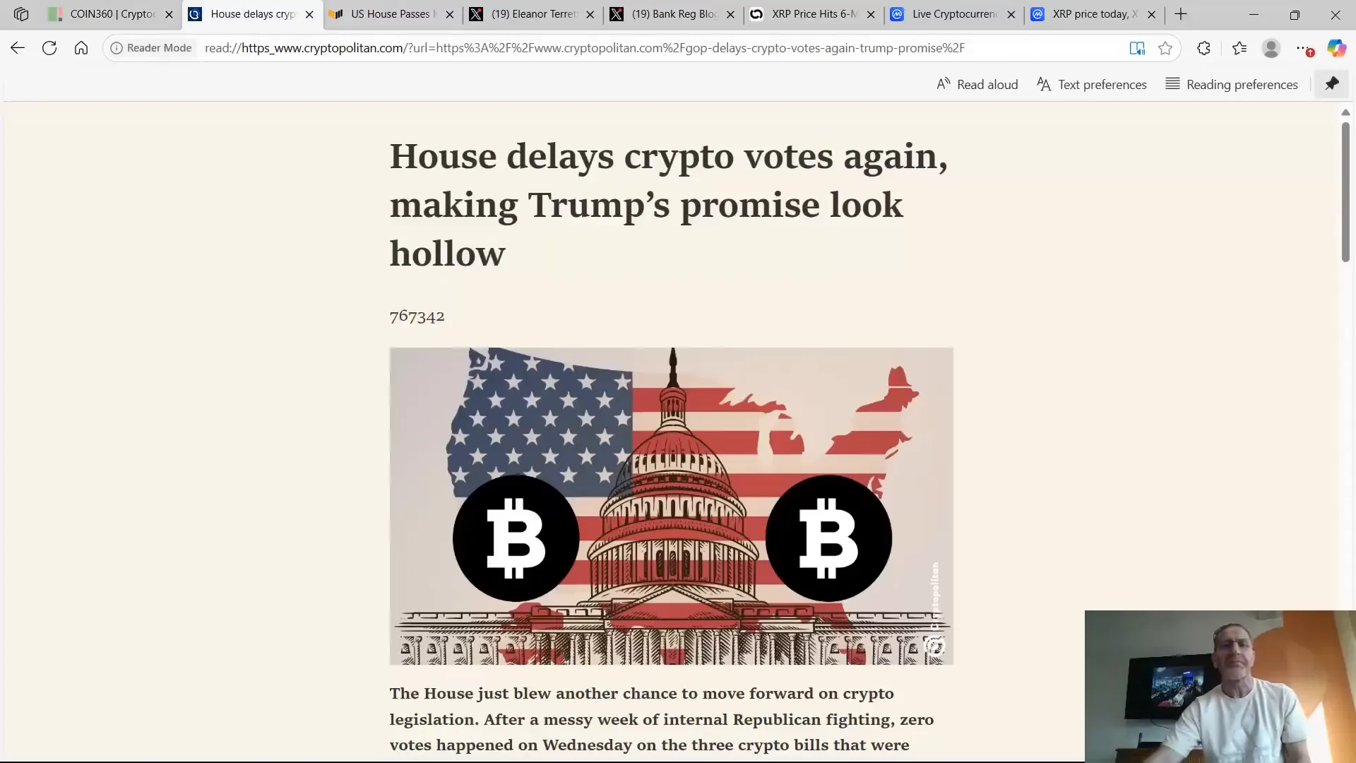 House delays crypto votes despite Trump's promises