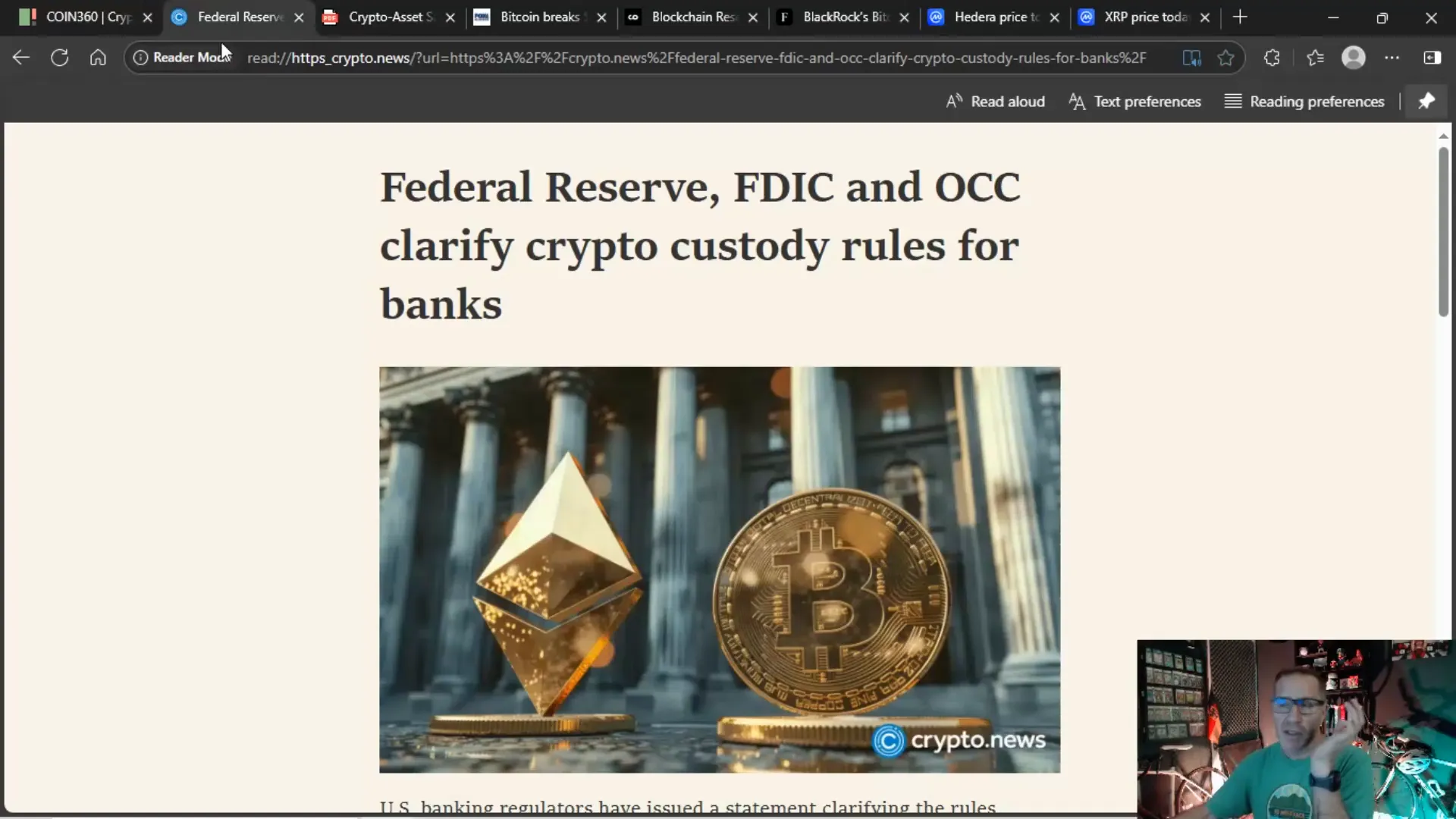 Federal Reserve, FDIC, and OCC joint statement on crypto custody