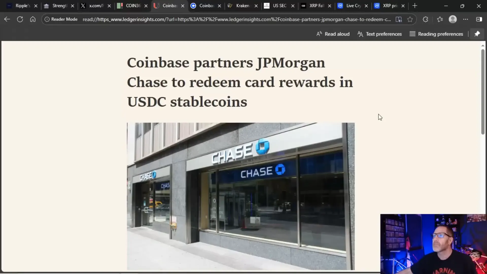 Coinbase and JPMorgan Chase partnership announcement