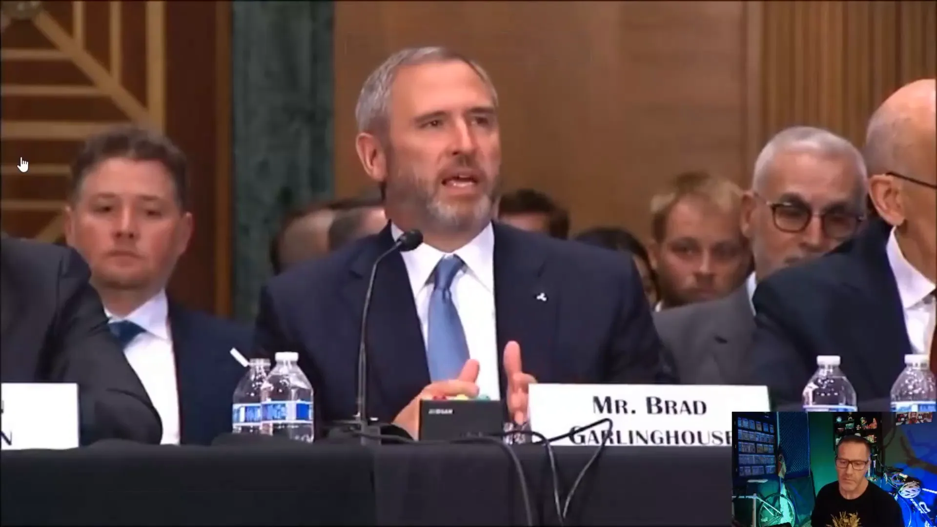 Brad Garlinghouse delivering remarks in DC