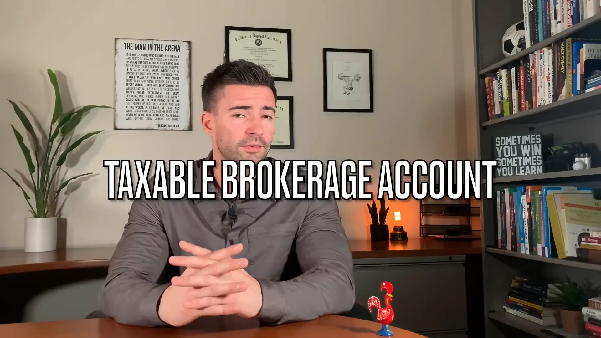 Visual comparison of brokerage account, traditional IRA, and Roth IRA