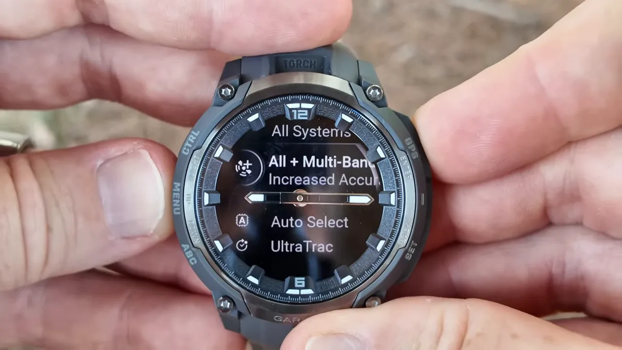 Discussion of multi-GNSS (dual-band) being included in the Instinct 3 Crossover AMOLED