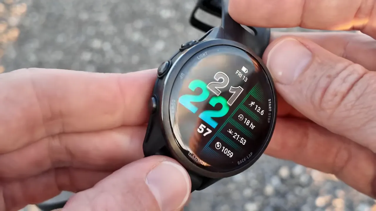 Watch size and titanium bezel edge