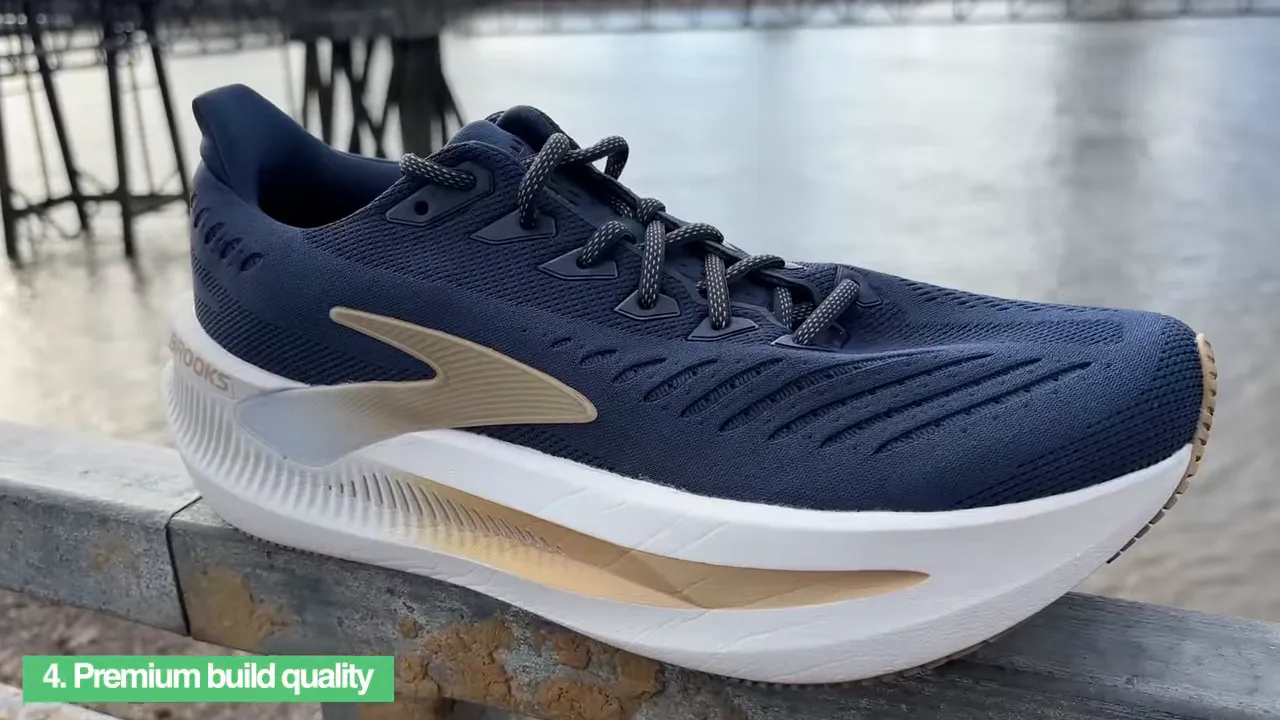 Brooks Glycerin Max 2 side profile close-up showing midsole and upper