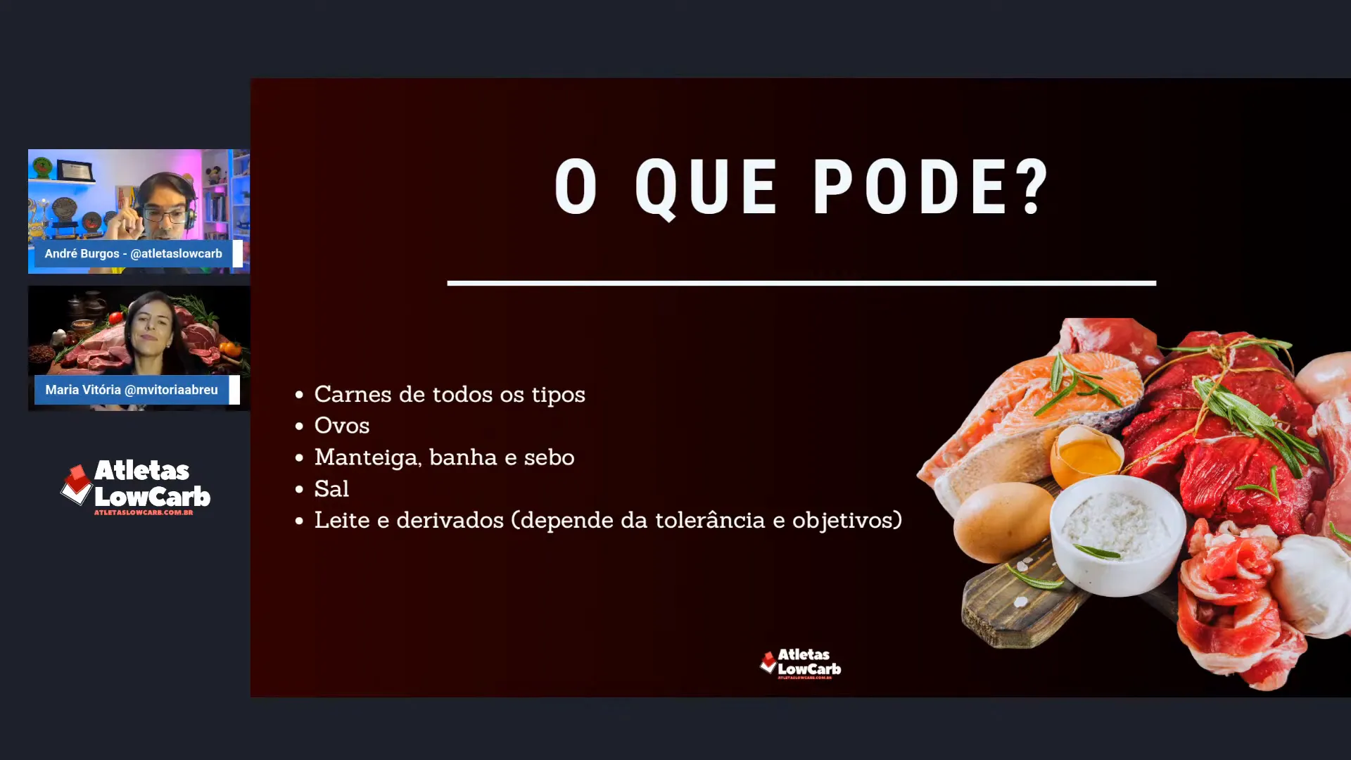 Exemplos de alimentos permitidos na dieta carnívora