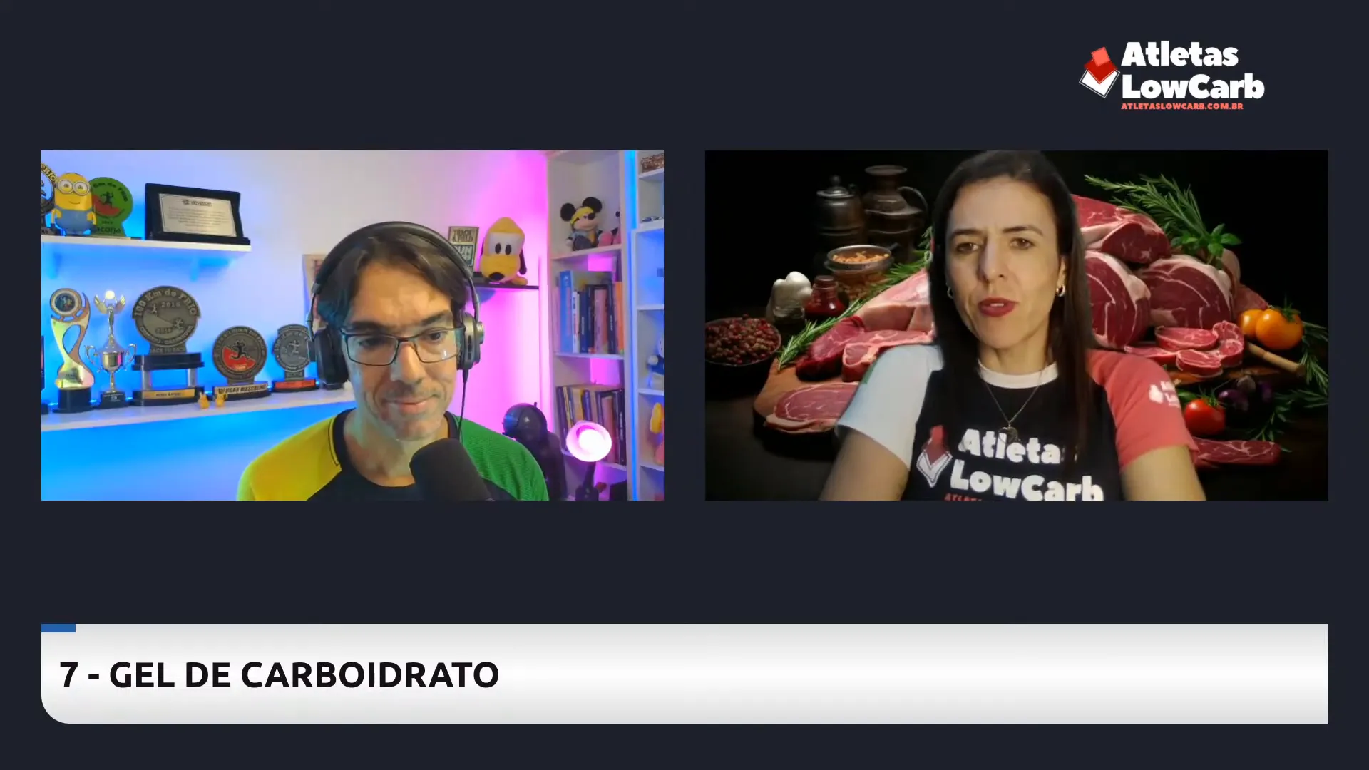 Experiência de corrida sem gel de carboidrato