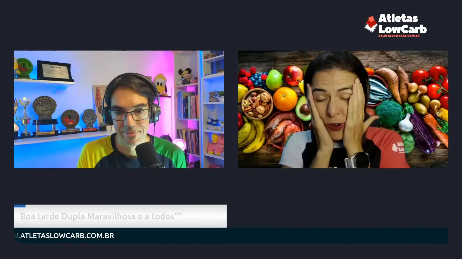 Discussão sobre suplementação e pré-treino