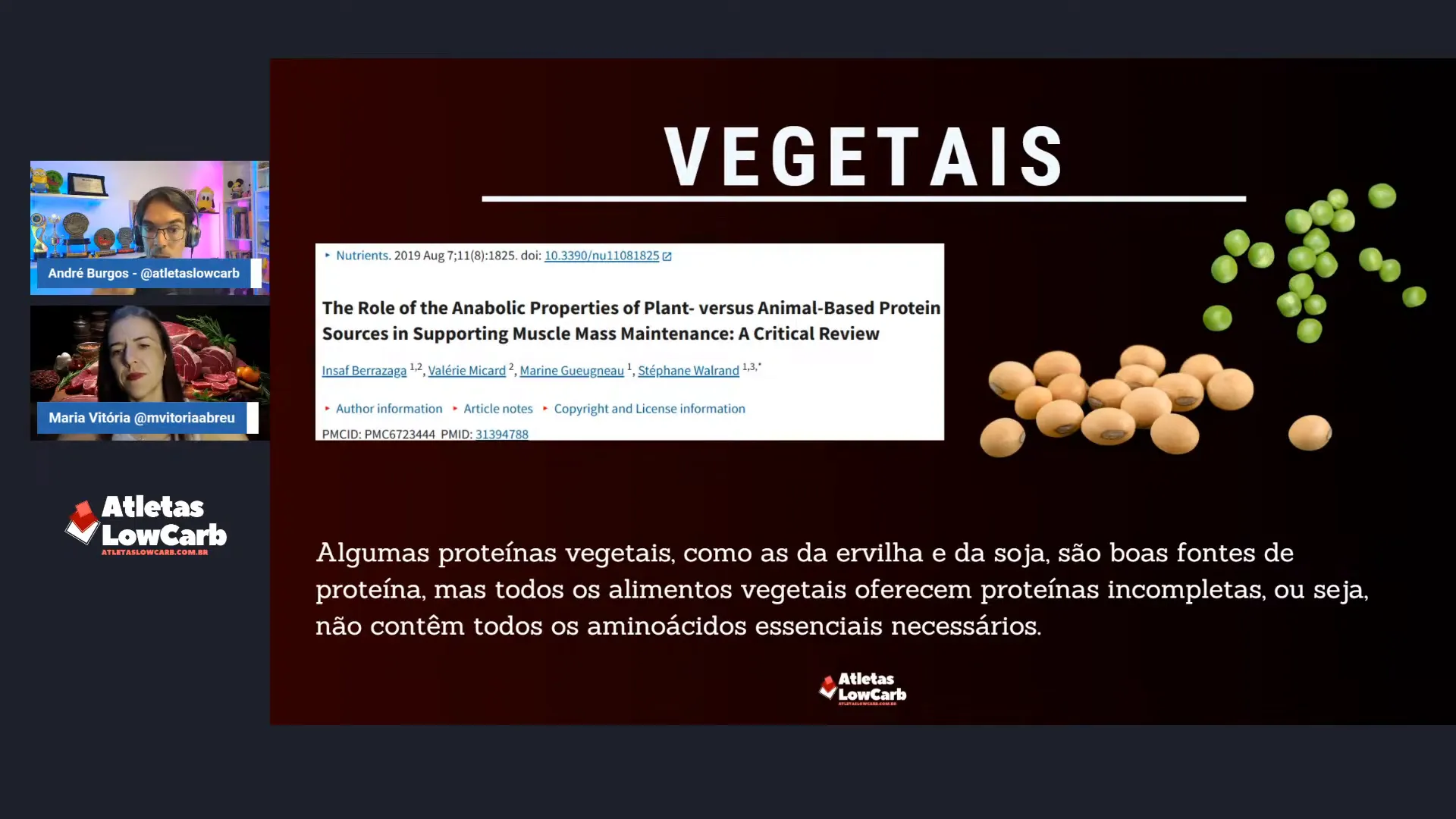 Combinar diferentes fontes de proteína vegetal pode fornecer todos os aminoácidos essenciais.