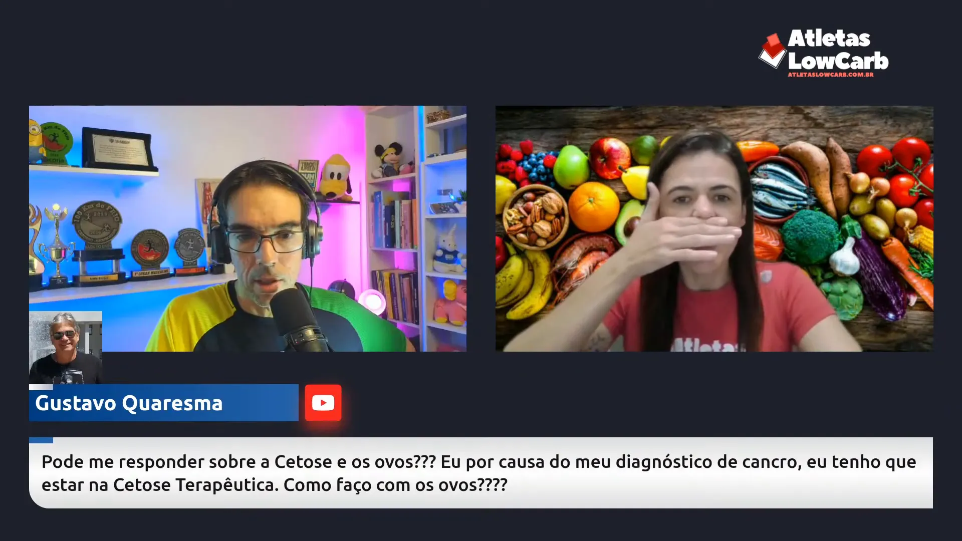 Consumo de ovos na dieta cetogênica terapêutica