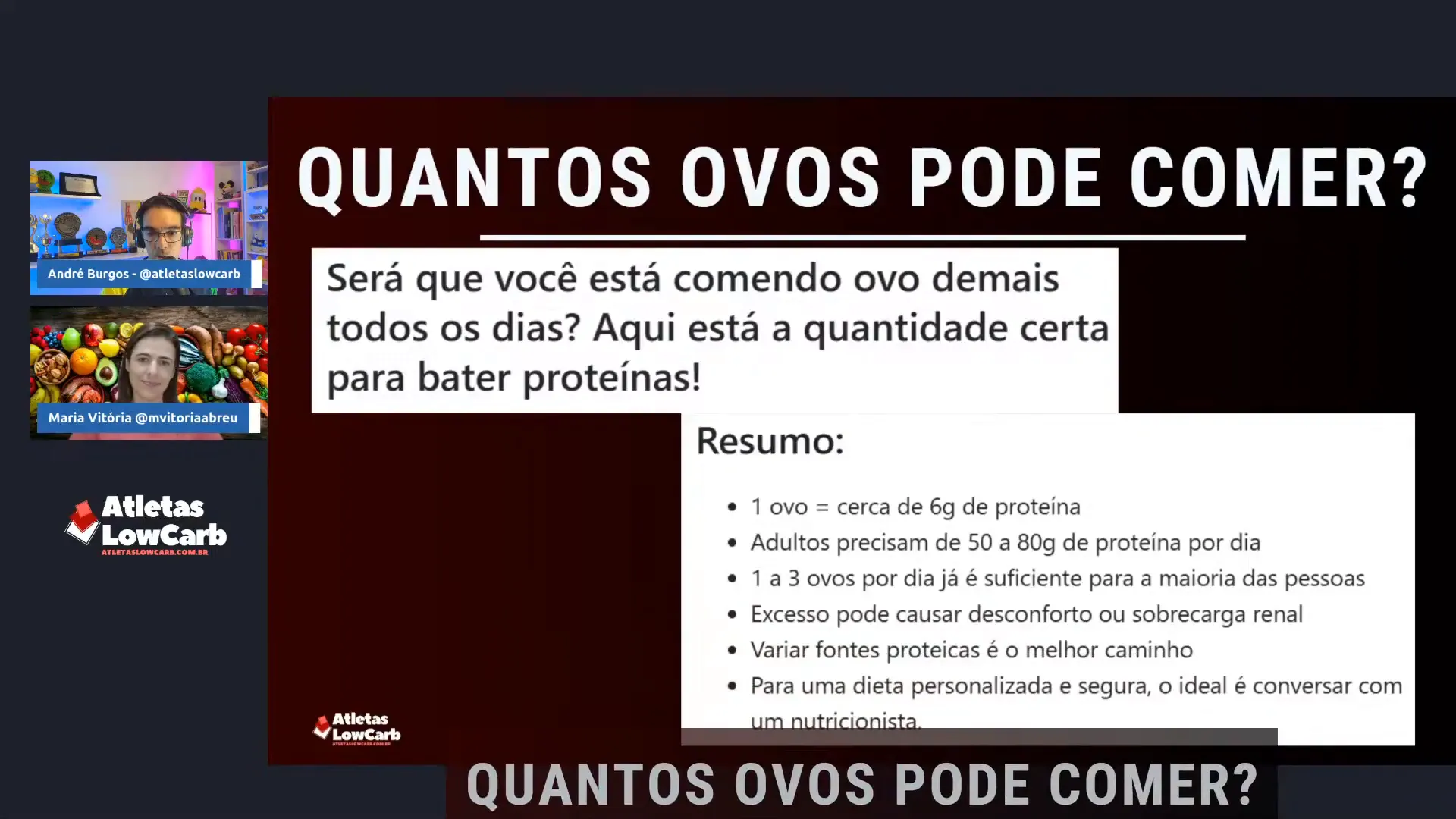 Discussão sobre a origem da recomendação de 1 a 3 ovos por dia