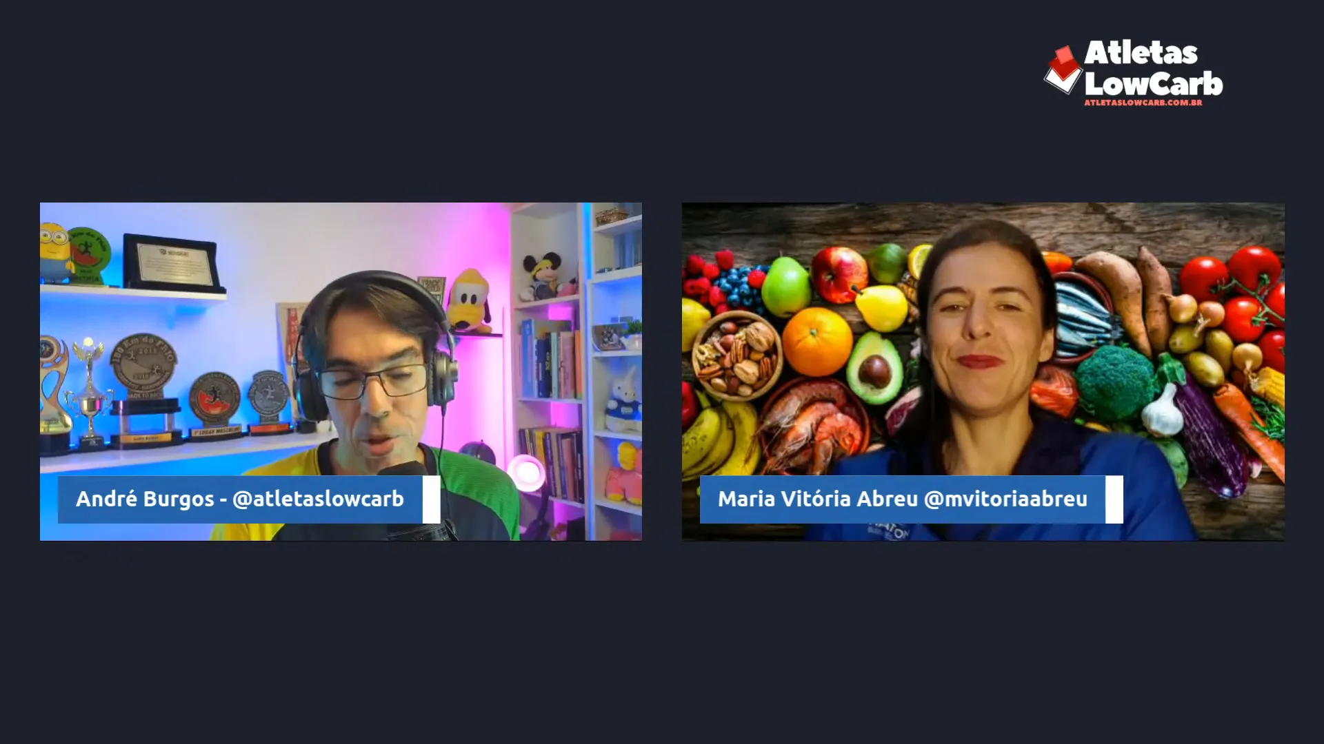 Discussão sobre estilo de vida e alimentação saudável