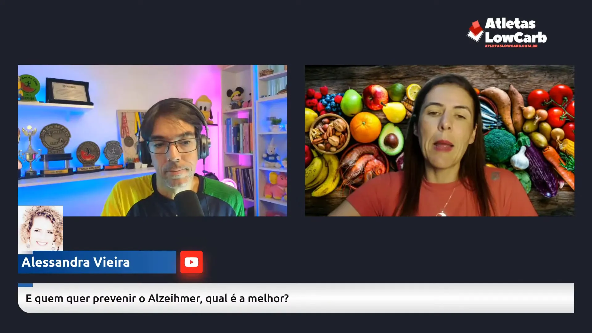 Prevenção do Alzheimer com dieta low carb e controle da resistência insulínica