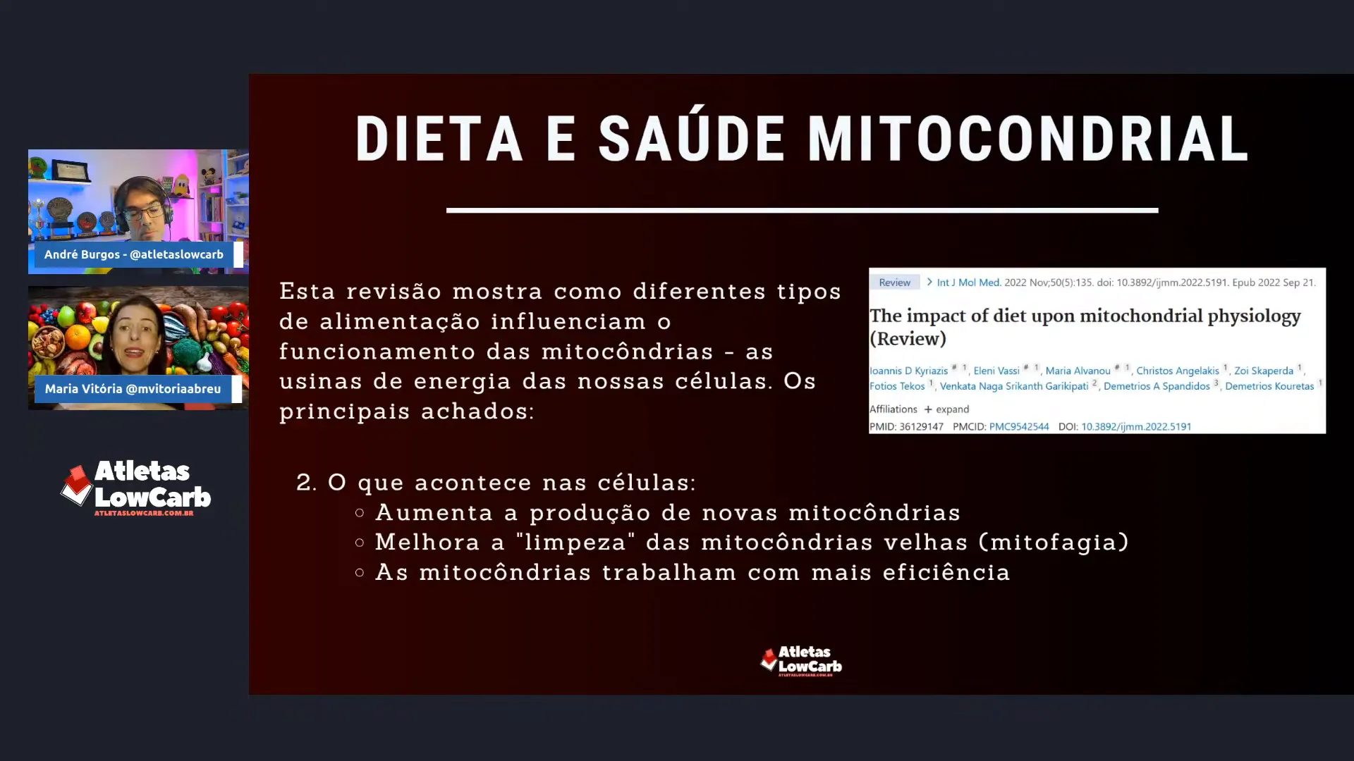 Explicação sobre excesso de glicose entupindo mitocôndrias