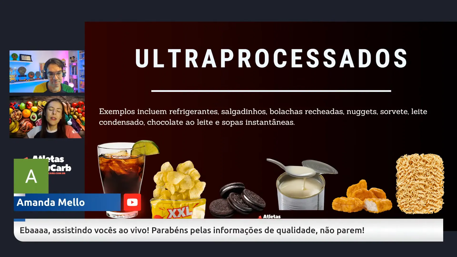 Estudos mostrando os efeitos dos carboidratos na saúde