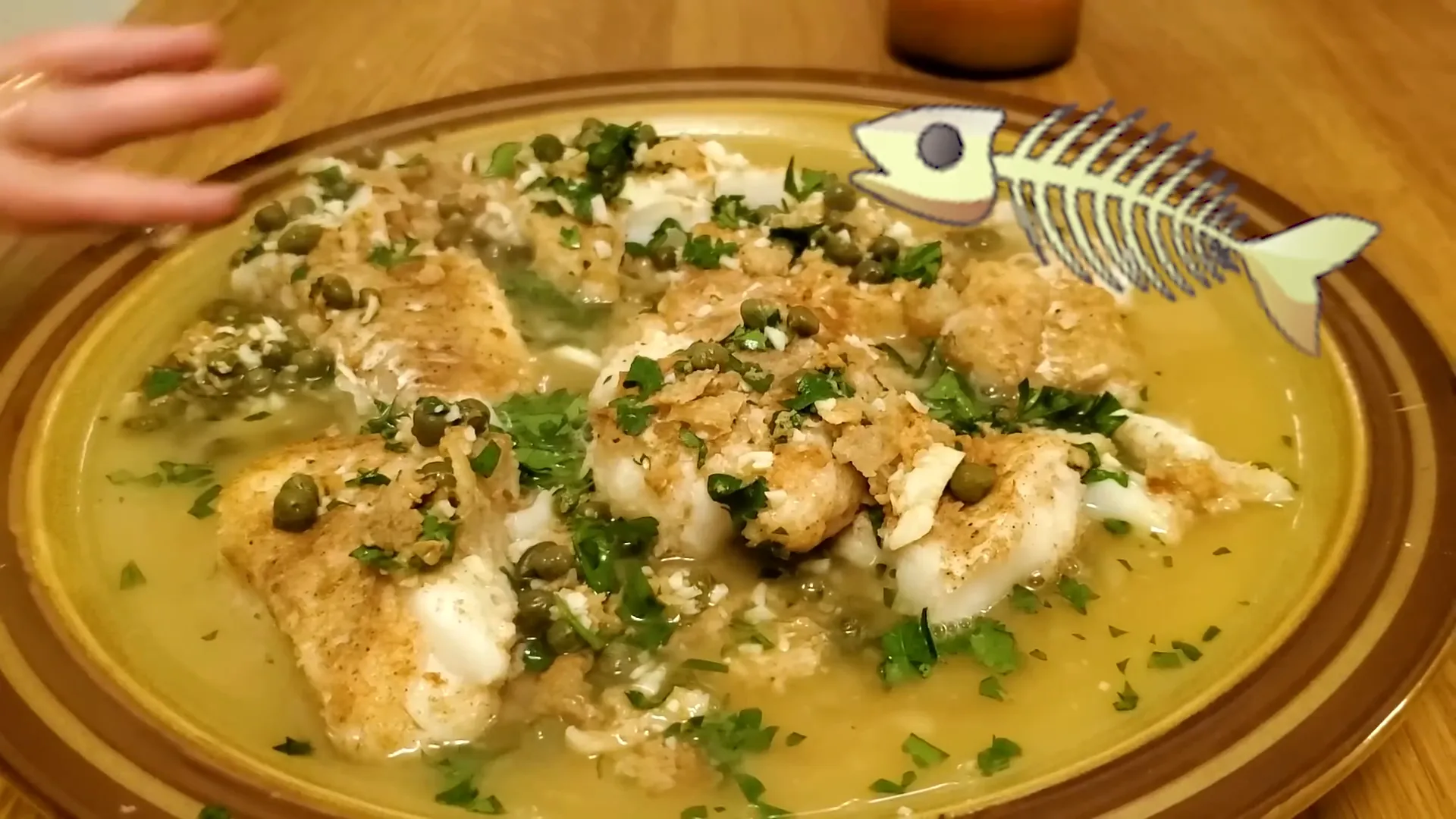 Whitefish piccata.