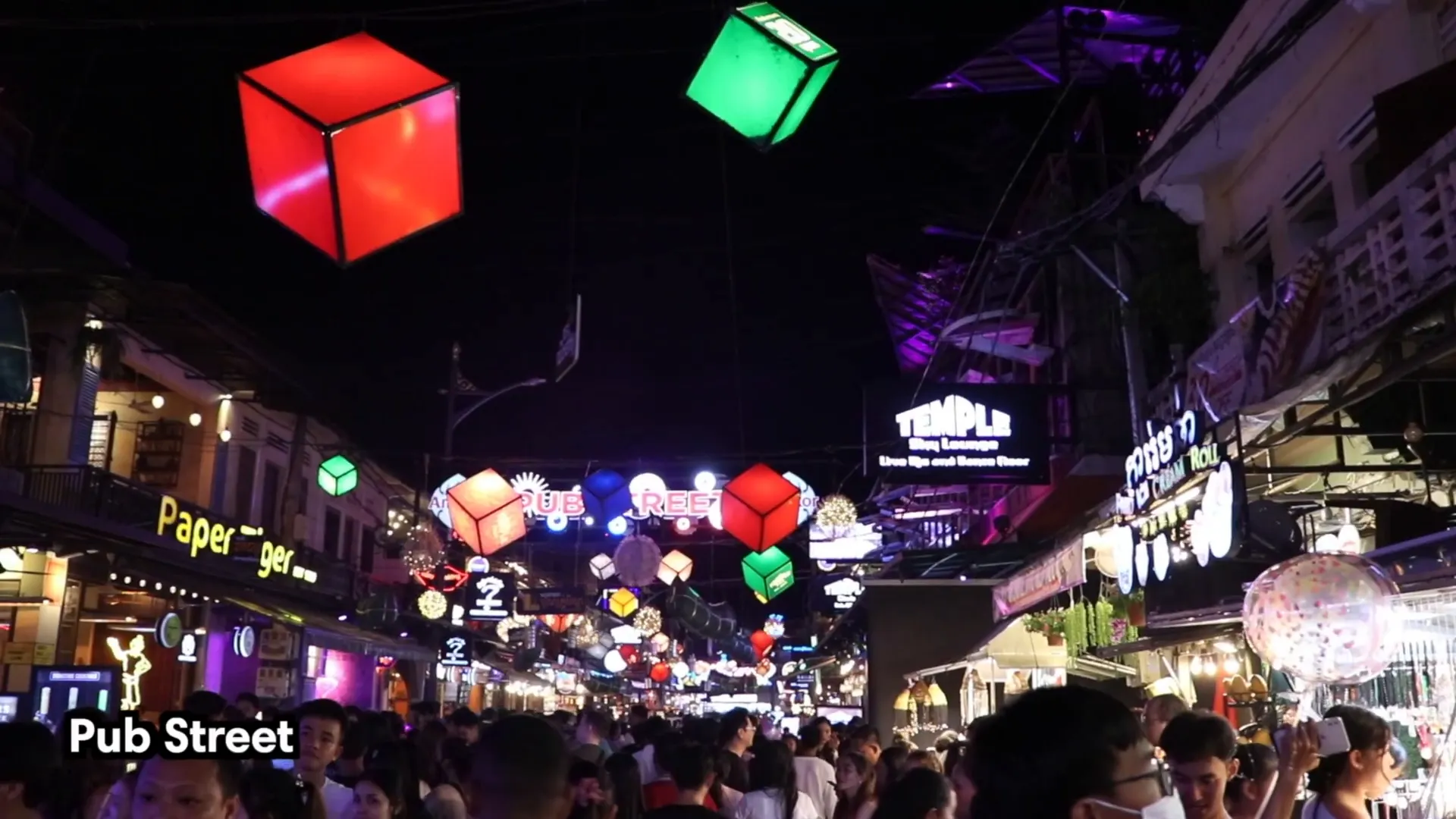 Pub Street in Siem Reap