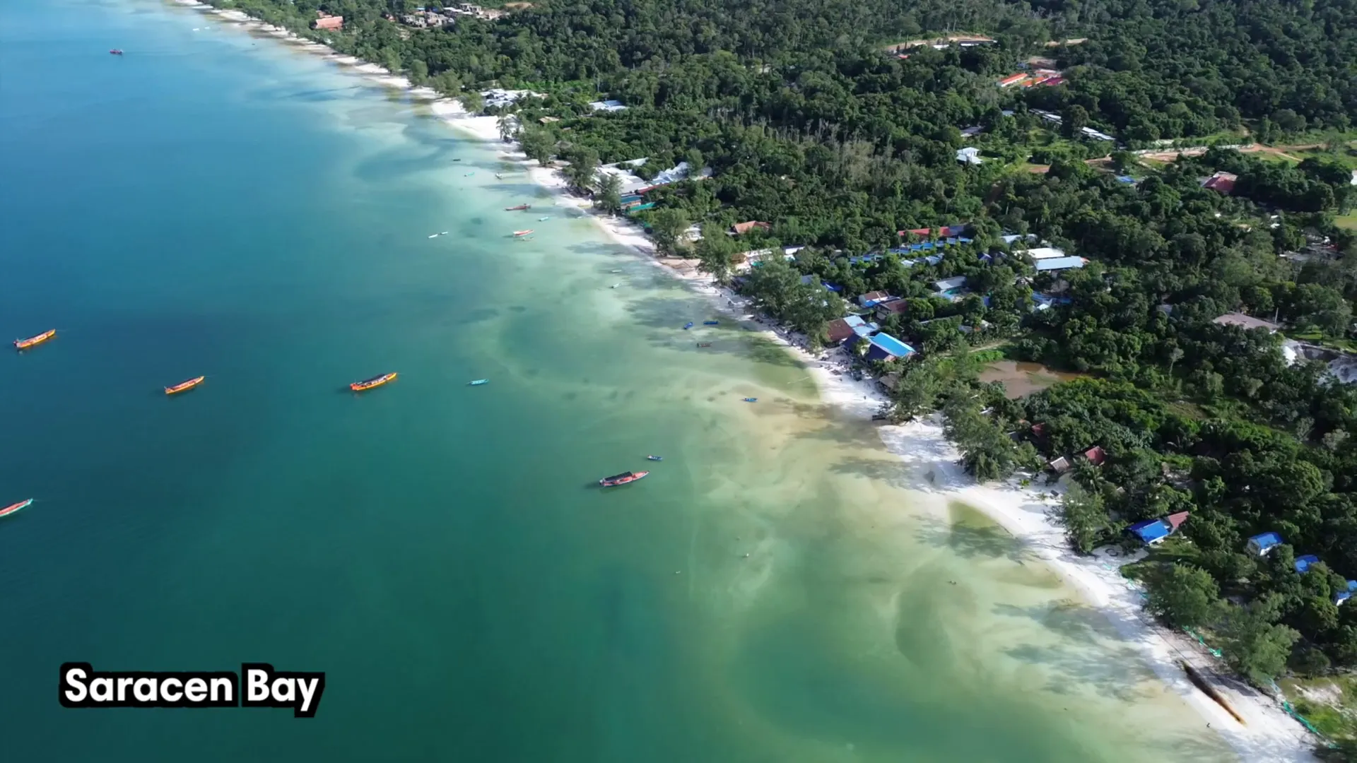 Beach at Koh Rong Sanloem