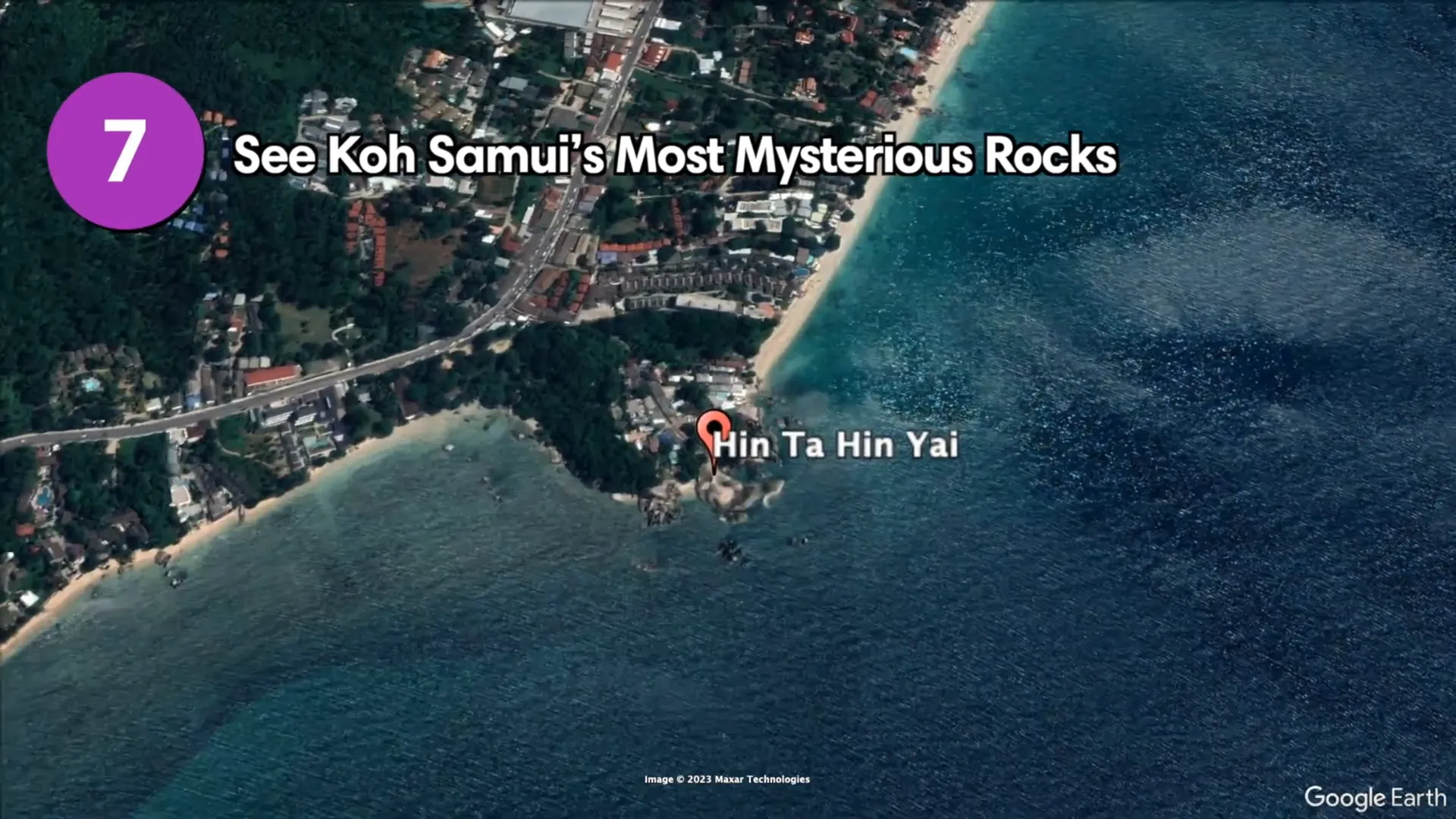 Hin Ta and Hin Yai Rocks, Koh Samui