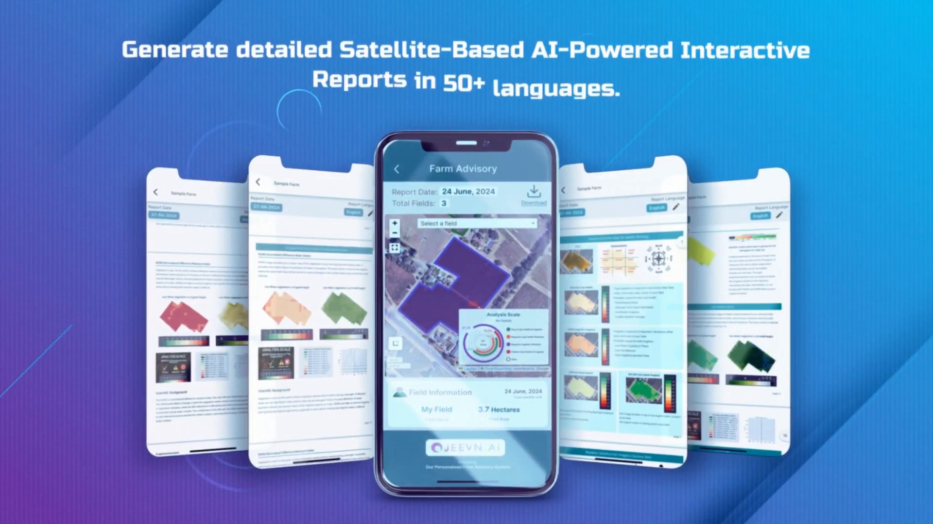 Example of a Farmonaut AI-powered report