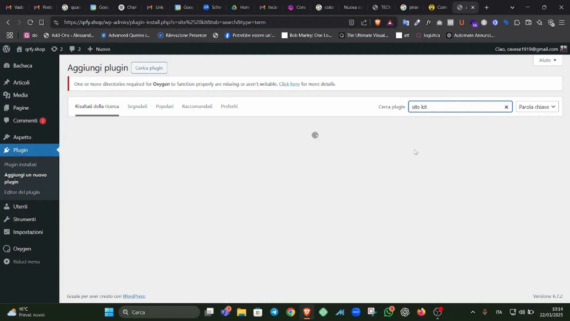 Configurare Google Analytics e Search Console in WordPress in 2 Minuti! 1 Installazione del plugin Site Kit di Google