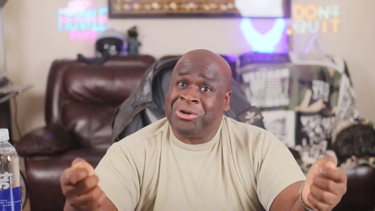 Presenter gesturing with both hands while giving practical steps on buyer broker agreements