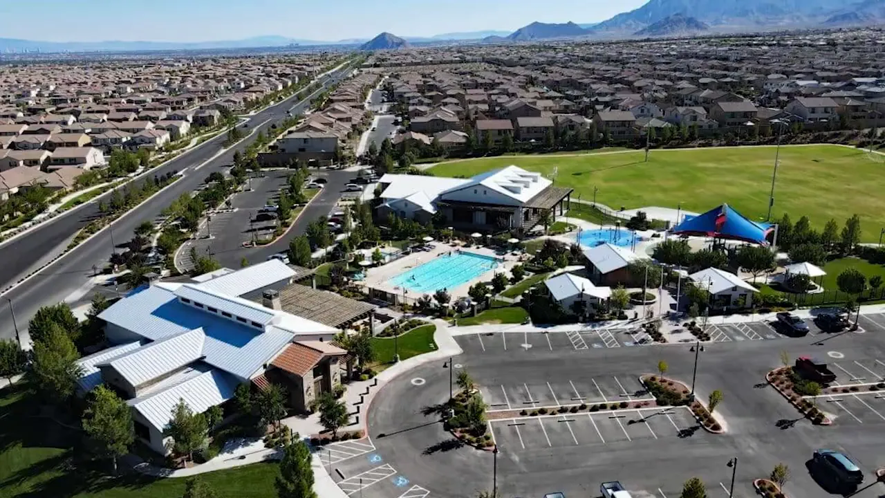 Sky Canyon hillside homes overlooking valley
