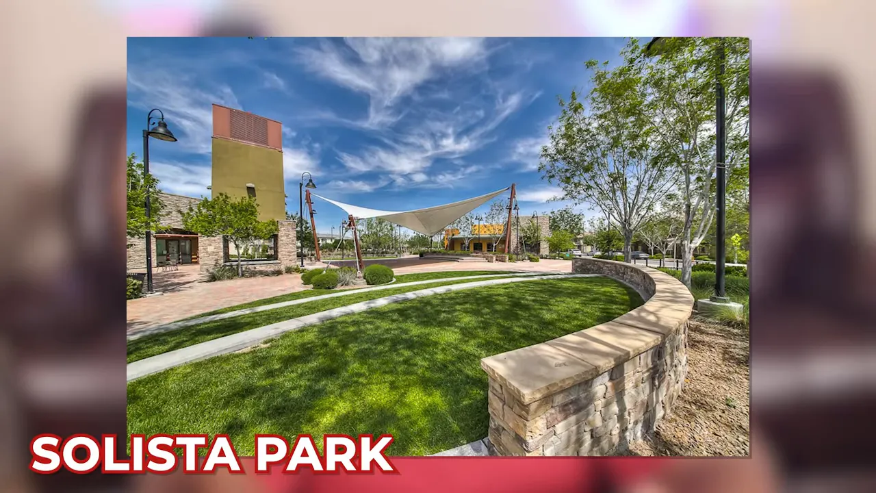 Cista Park community amphitheater and green space