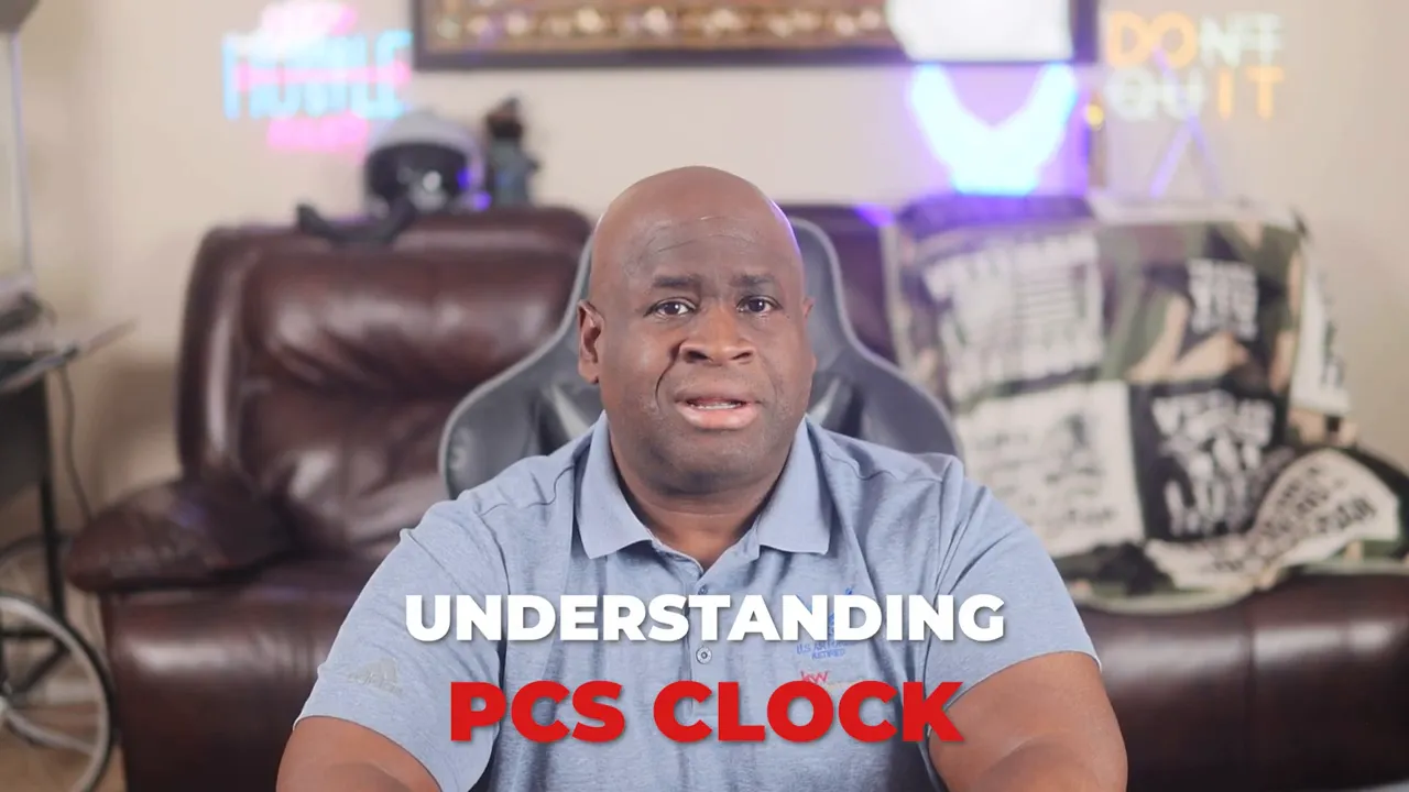 Presenter on camera with on-screen title 'Understanding PCS Clock'