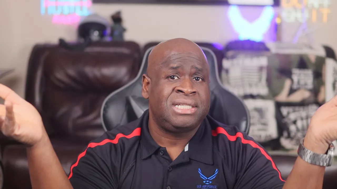 Presenter concluding the video with palms up in a summarizing gesture, speaking to camera.