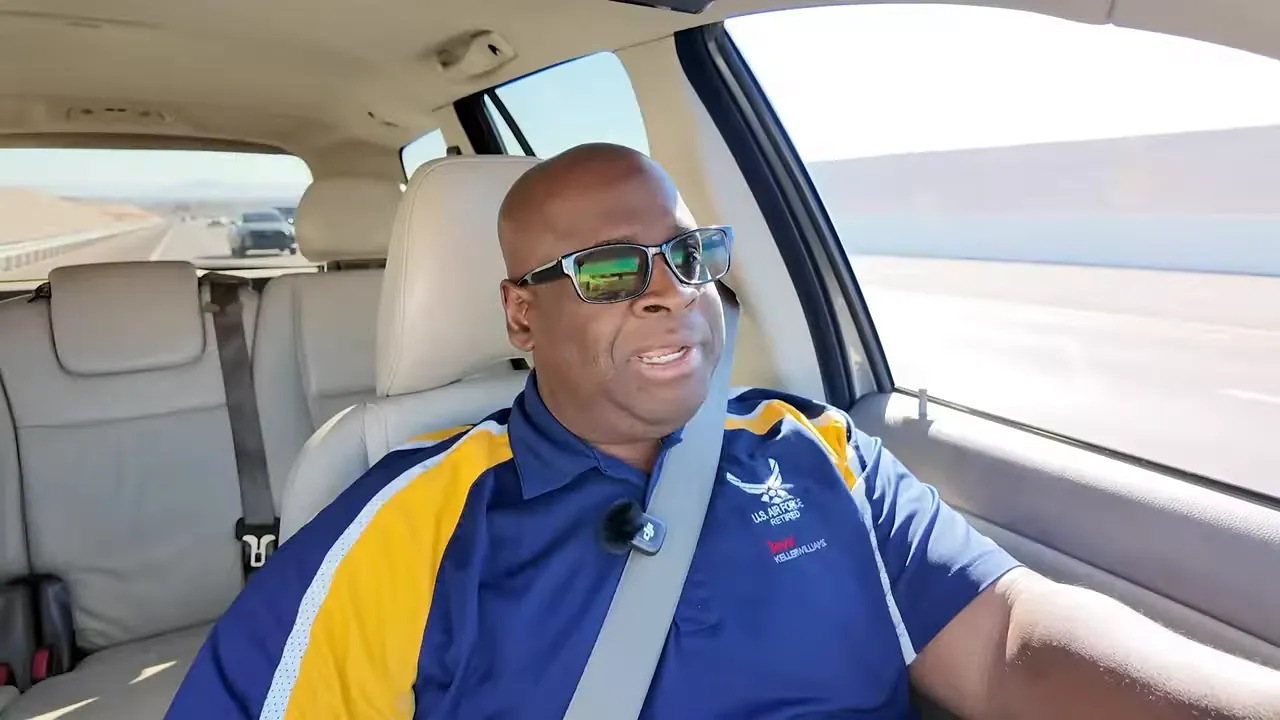 Realtor speaking in a car explaining realtor commission changes