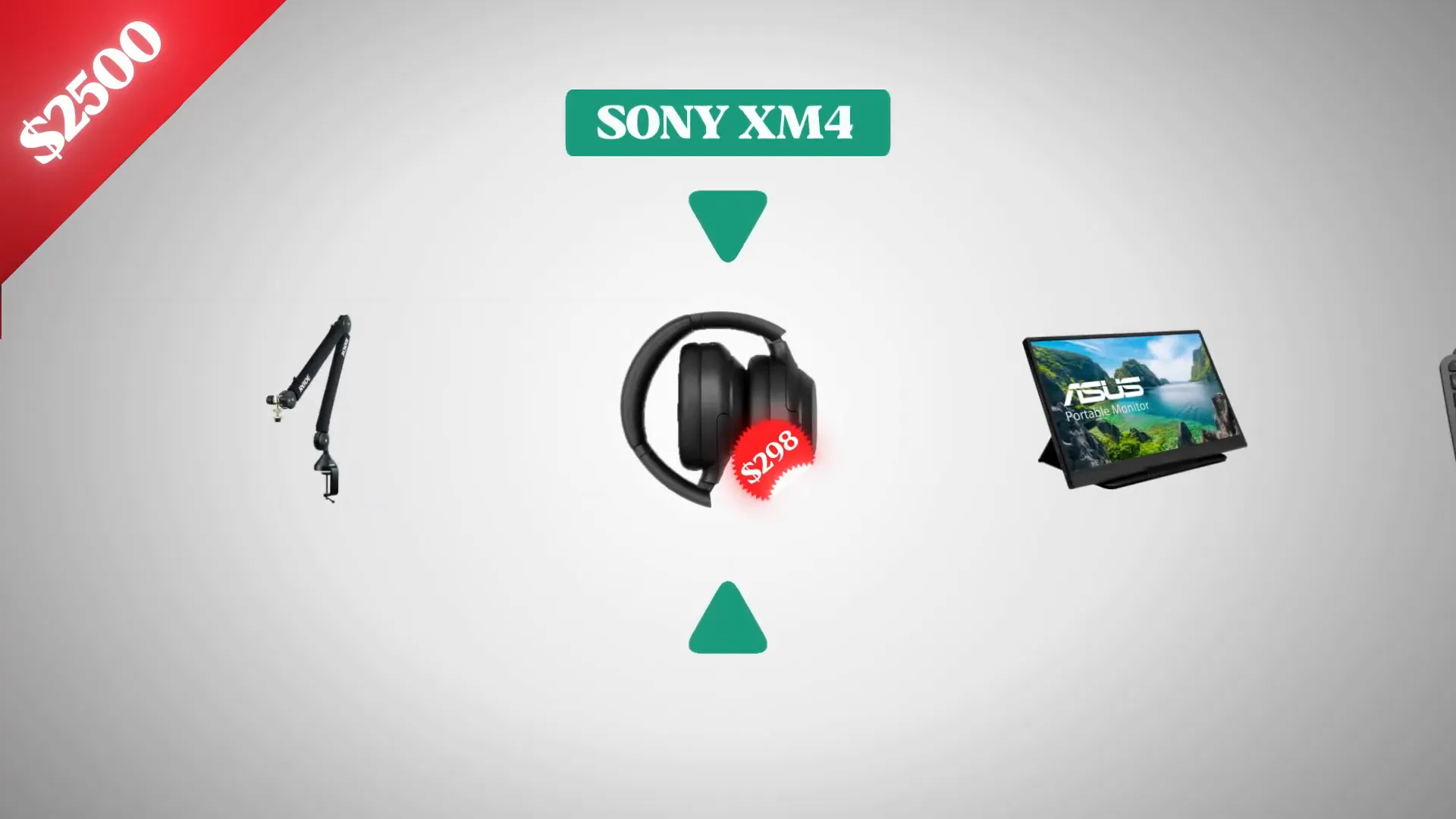 Sony XM4 headphones