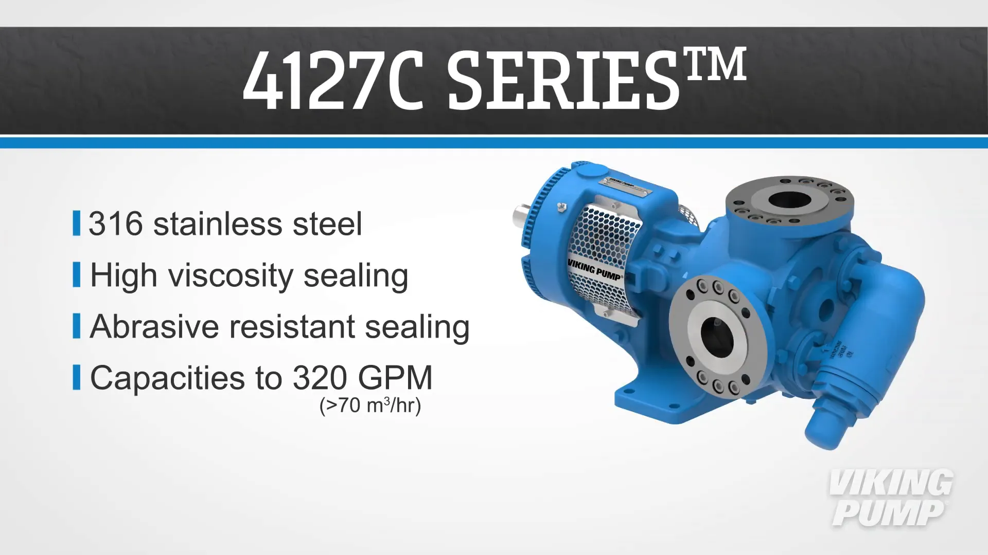 Pumpe der Serie 4127C