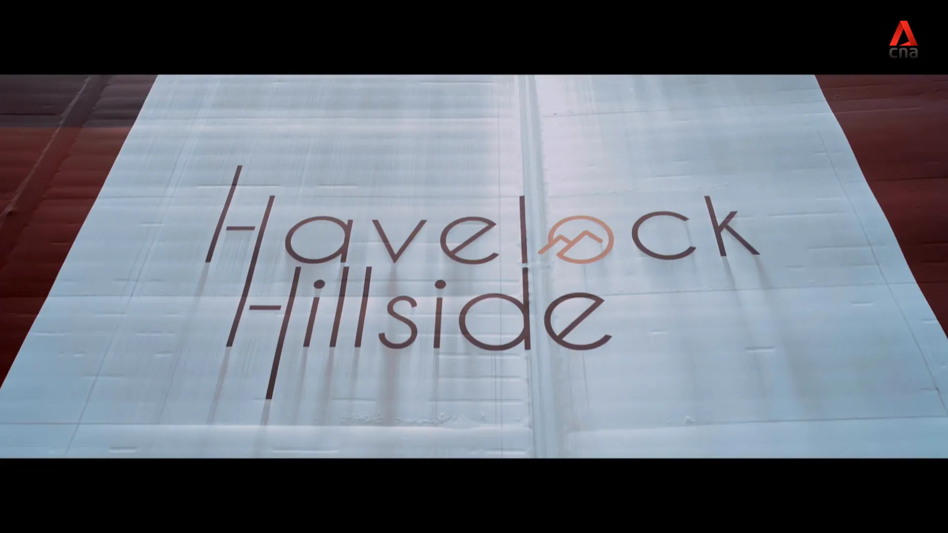Artist's impression of Havelock Hillside public housing project