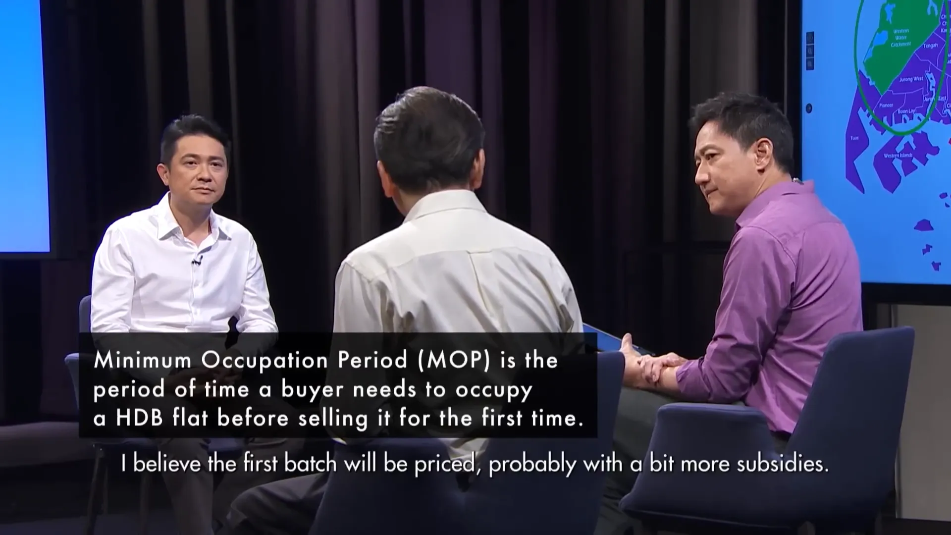 Experts discussing resale restrictions and subsidies for Plus and Prime flats