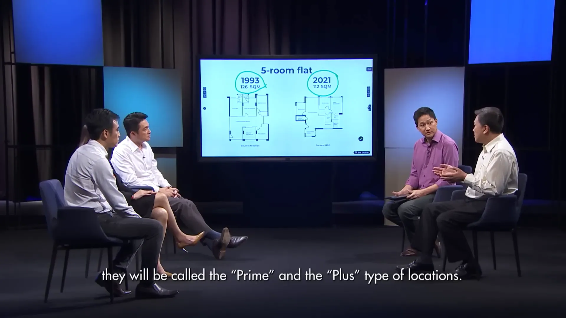 HDB flats near MRT stations with limited five-room flats
