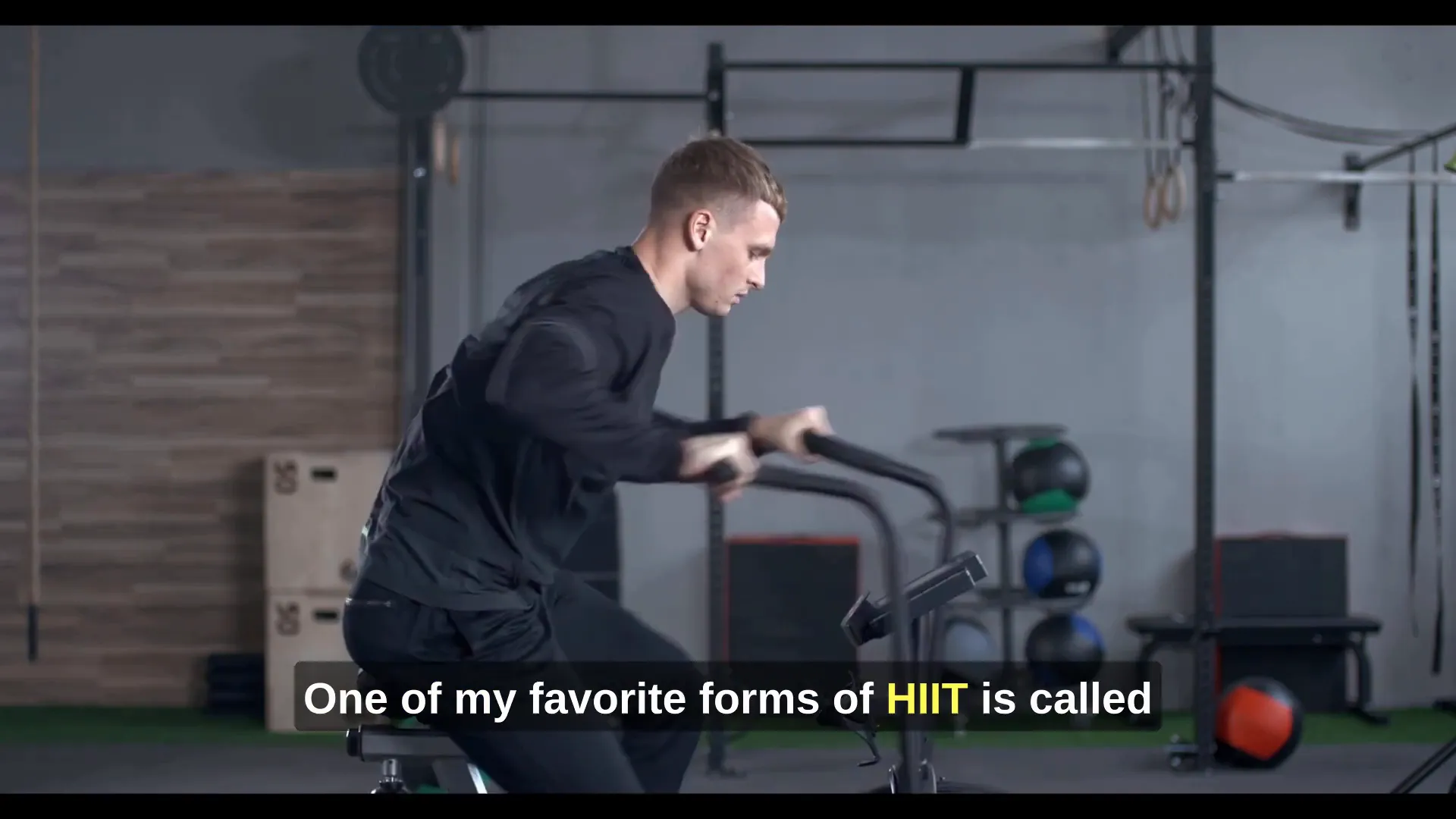 HIIT and Tabata training demonstration