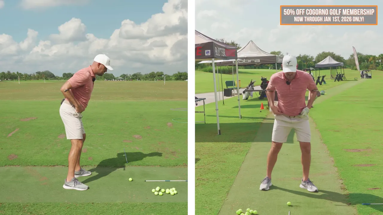 Split side and front views showing belt-buckle sliding forward while rotating toward the target