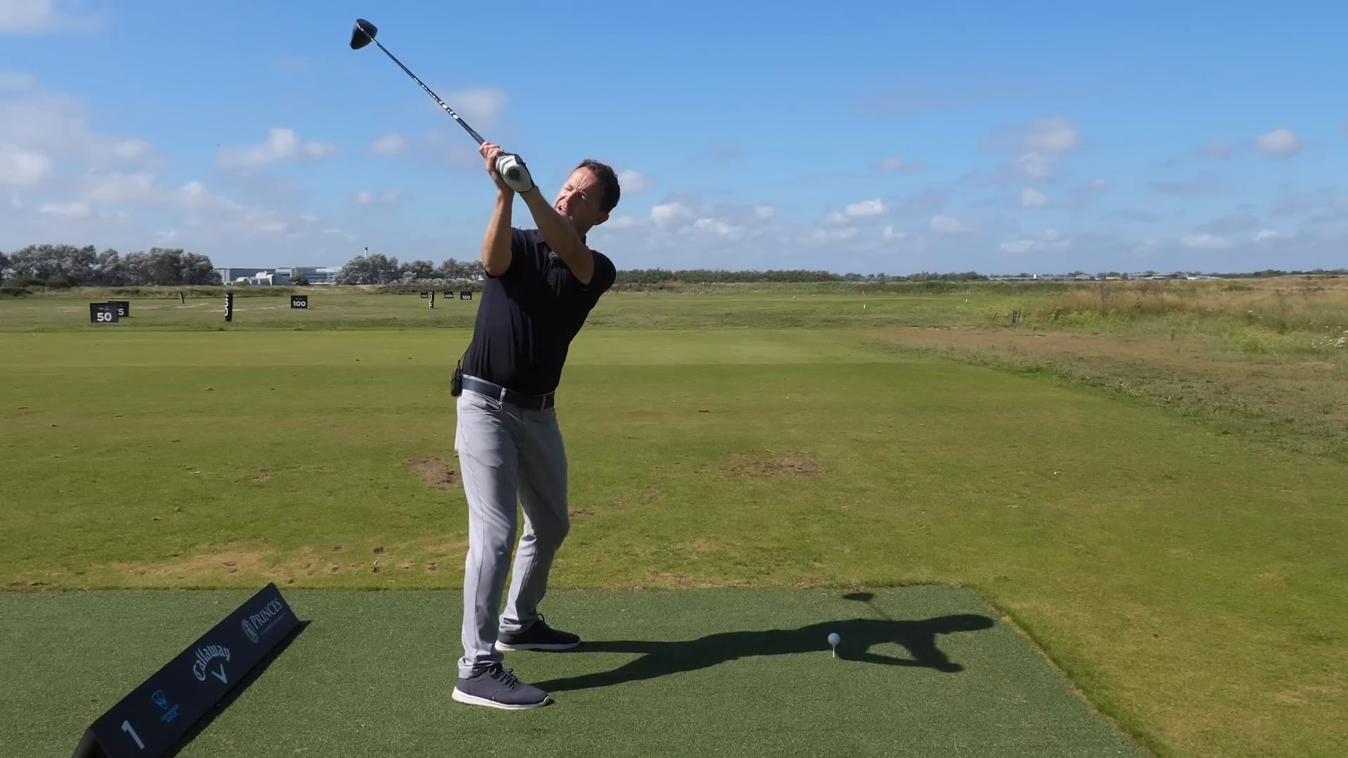 Adding speed to the swing with fluid motion