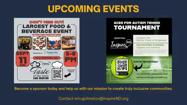 Taste of the Town announcement: date, venue, and community vendors