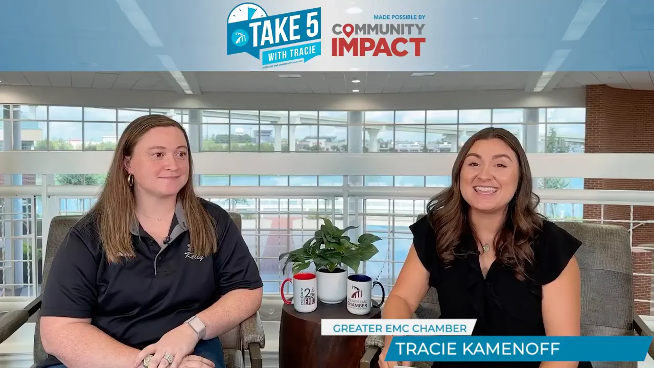 Tracie introducing Kelly on Take 5