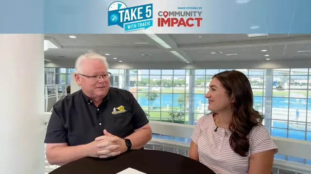 Larry explaining company growth since 1998