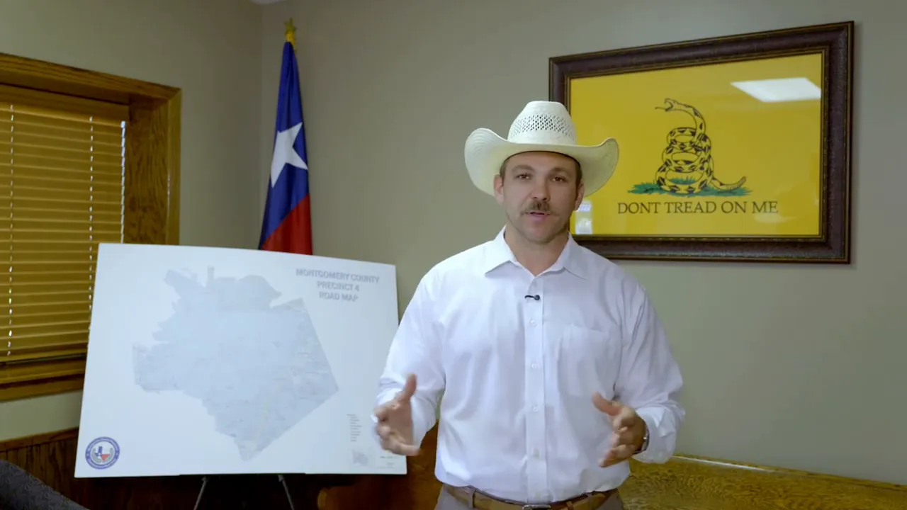 Commissioner Gray speaking about cleaning up East Montgomery County