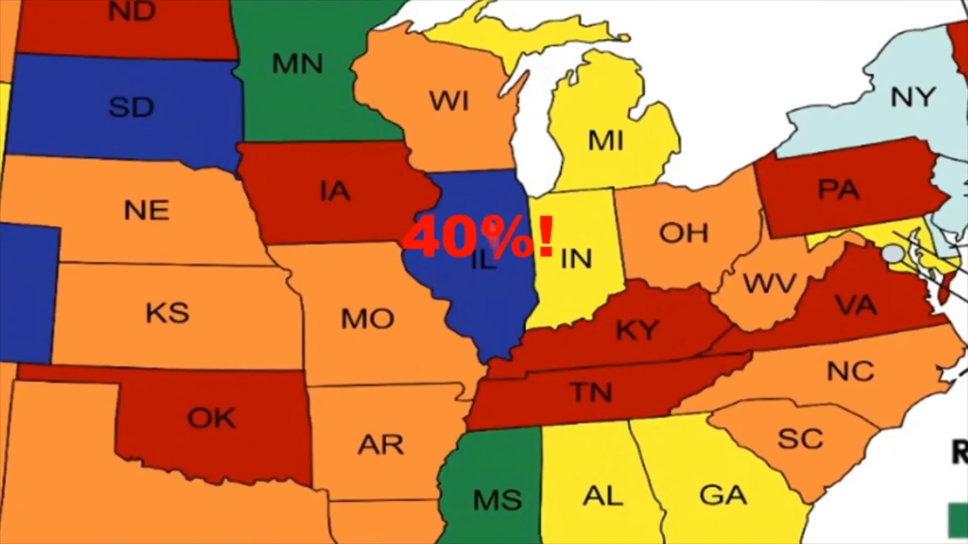 Illinois rate increase example