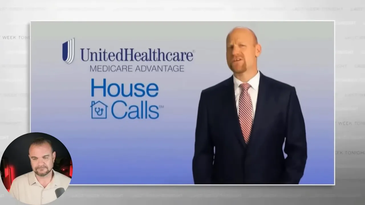 United Healthcare house calls ad promoting in-home visits