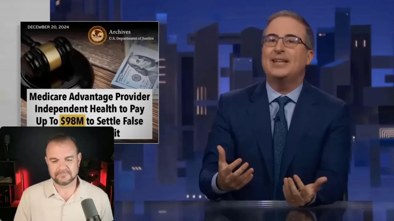 Interview clip where beneficiaries describe advantages like gym and low premiums