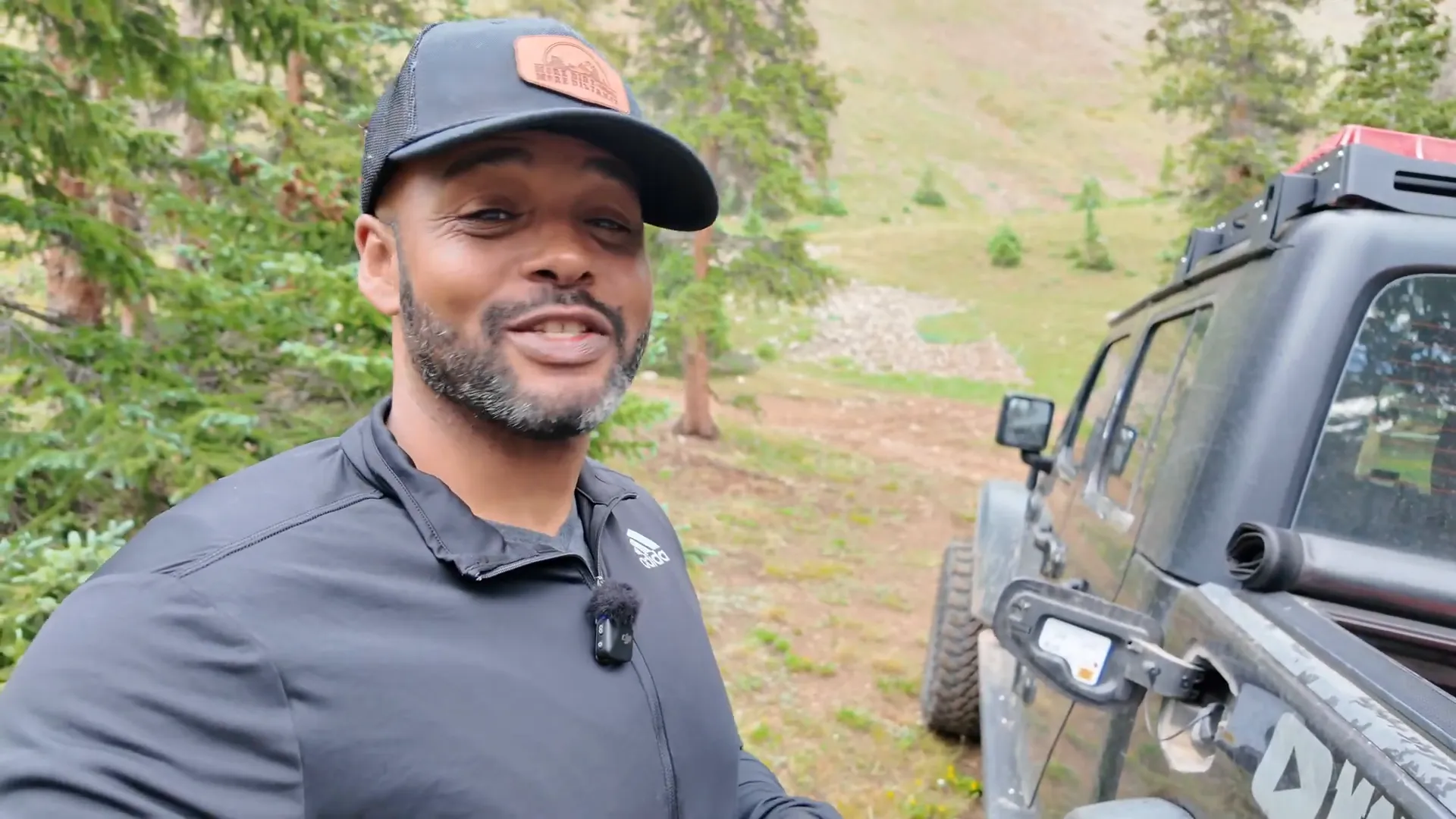 Using the spare gasoline to avoid running out while off-road