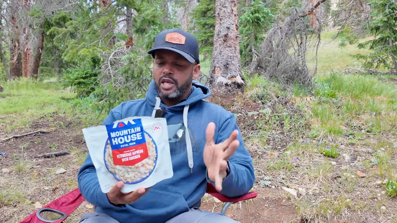 Fettuccine alfredo with chicken, creamy sauce visible