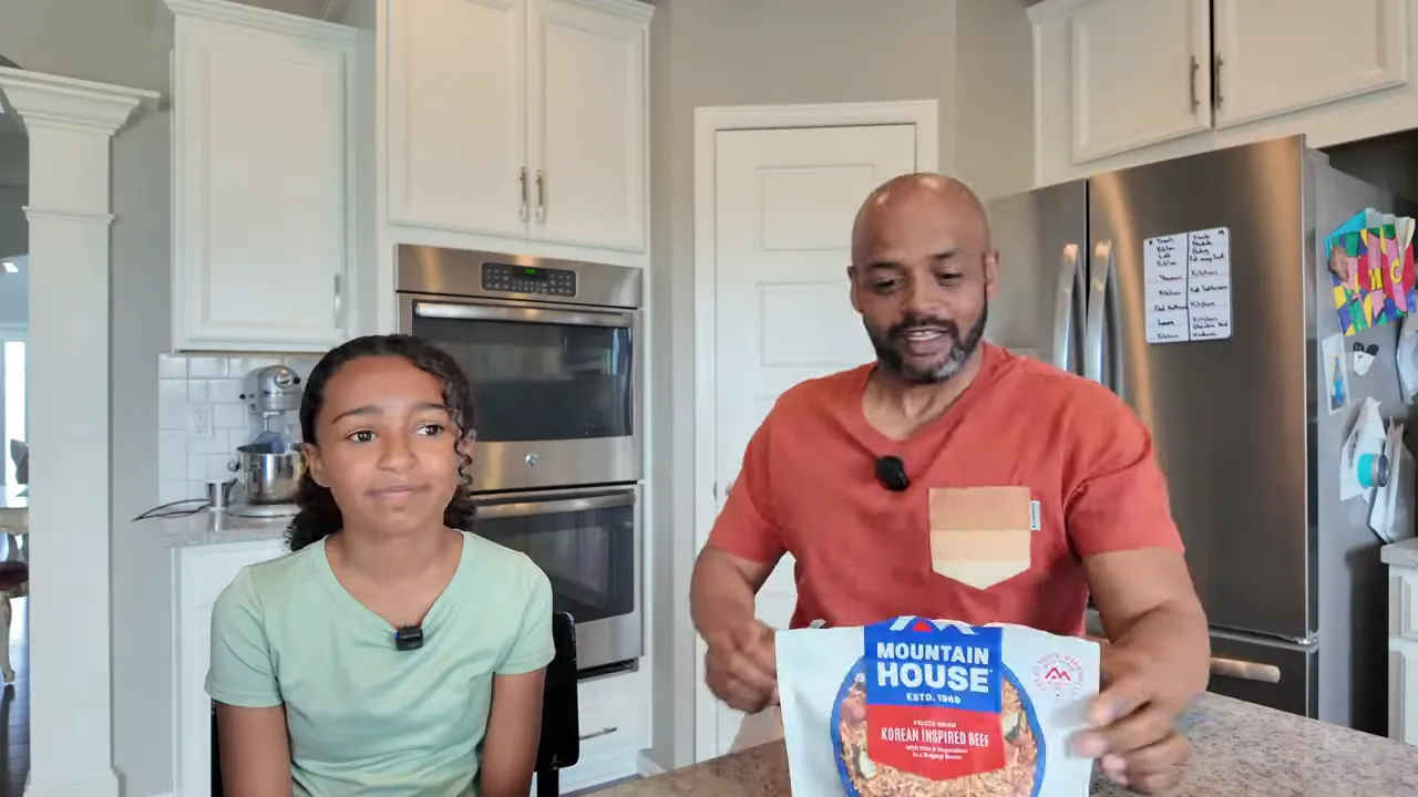 Korean inspired beef served with rice