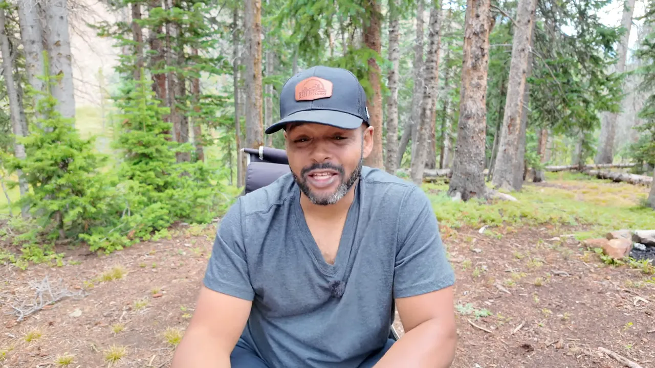 Ranking list being read aloud at campsite